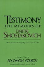 Cover art for Testimony: The Memoirs of Dmitri Shostakovich