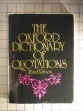 Cover art for The Oxford Dictionary of Quotations, 3rd Edition