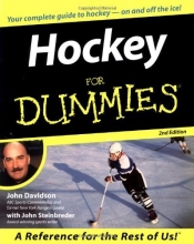 Cover art for Hockey For Dummies