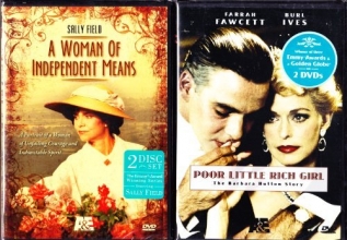 Cover art for Poor Little Rich Girl Mini Series , A Woman Of Independent Means Mini Series : A&E Tear Jerker 2 Pack Collection