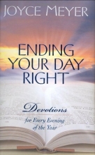 Cover art for Ending Your Day Right: Devotions for Every Evening of the Year