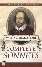Cover art for Complete Sonnets (Dover Thrift Editions)
