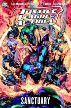 Cover art for Justice League of America, Vol. 4: Sanctuary