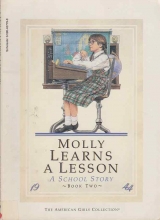 Cover art for Molly learns a lesson: A school story (The American girls collection)