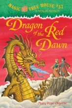 Cover art for Dragon of the Red Dawn (Magic Tree House # 37, A Merlin Mission)