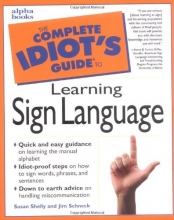 Cover art for The Complete Idiot's Guide to Learning  Sign Language