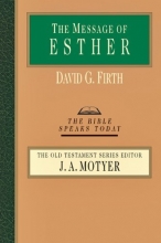 Cover art for The Message of Esther (Bible Speaks Today)
