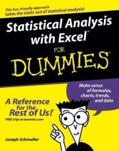 Cover art for Statistical Analysis with Excel For Dummies