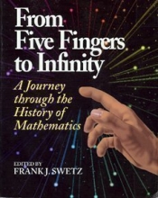 Cover art for From Five Fingers to Infinity: A Journey Through the History of   Mathematics
