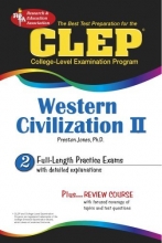 Cover art for CLEP Western Civilization II (REA): 1648 to the Present (CLEP Test Preparation)