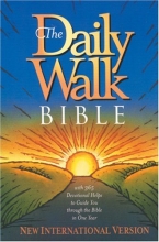 Cover art for The Daily Walk Bible: New International Version