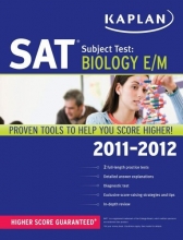 Cover art for Kaplan SAT Subject Test Biology E/M 2011-2012