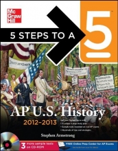 Cover art for 5 Steps to a 5 AP US History 2012-2013 Edition (BOOK/CD SET) (5 Steps to a 5 on the Advanced Placement Examinations Series)