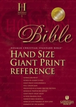 Cover art for HCSB Hand Size Giant Print Bible (Black Imitation Leather)