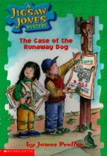 Cover art for The Case of the Runaway Dog (Jigsaw Jones Mystery #7)