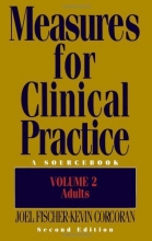 Cover art for Measures for Clinical Practice, 2nd Ed., Vol II
