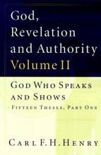 Cover art for God, Revelation, and Authority, Vol. II