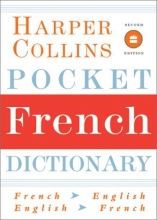 Cover art for HarperCollins Pocket French Dictionary: French/English English/French (2nd Edition)