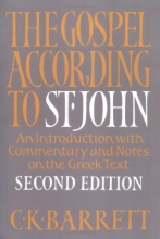 Cover art for The Gospel according to St. John, Second Edition: An Introduction With Commentary and Notes on the Greek Text
