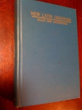 Cover art for Allen and Greenough's New Latin Grammar