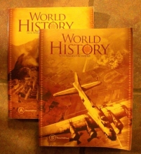 Cover art for World History with Student Activities: Grade 10 (Part A & B)