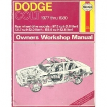 Cover art for Dodge Colt 1977-80 Owner's Workshop Manual