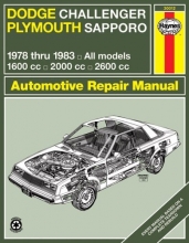 Cover art for Dodge Challenger and Plymouth Sapporo, 1978-83 (Haynes Manuals)