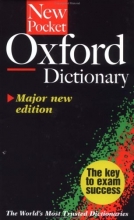 Cover art for Pocket Oxford Dictionary