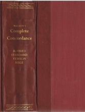 Cover art for Nelson's complete concordance of the Revised standard version of the Bible