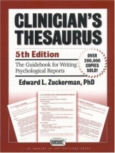 Cover art for Clinician's Thesaurus, 5th Edition: The Guidebook for Writing Psychological Reports