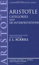 Cover art for Categories and De Interpretatione (Clarendon Aristotle)