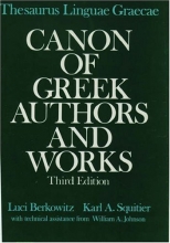 Cover art for Thesaurus Linguae Graecae: Canon of Greek Authors and Works