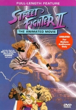 Cover art for Street Fighter II: The Animated Movie