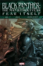 Cover art for Fear Itself: Black Panther: The Man Without Fear (Black Panther Fear Itself)