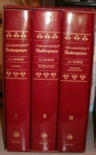 Cover art for The Annotated Shakespeare: The Comedies, Histories, Sonnets and Other Poems, Tragedies and Romances Complete (Three Volume Set in Slipcase)