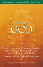 Cover art for Listening for God, Vol 1: Contemporary Literature and the Life of Faith