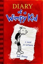 Cover art for Diary of a Wimpy Kid: A Novel in Cartoons, Book 1