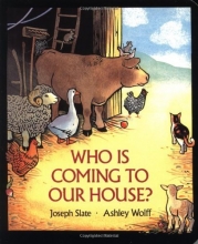 Cover art for Who Is Coming to Our House? (Board Book)