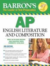 Cover art for Barron's AP English Literature and Composition