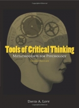 Cover art for Tools of Critical Thinking: Metathoughts for Psychology (Second edition)