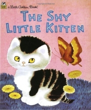 Cover art for The Shy Little Kitten (Little Golden Books)