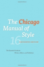 Cover art for The Chicago Manual of Style, 16th Edition
