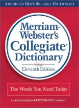 Cover art for Merriam-Webster's Collegiate Dictionary, 11th Edition (Red Kivar Binding with Jacket)