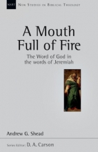 Cover art for A Mouth Full of Fire: The Word of God in the Words of Jeremiah (New Studies in Biblical Theology)