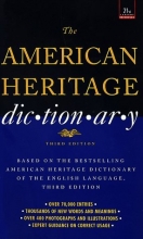 Cover art for American Heritage Dictionary: Third Edition