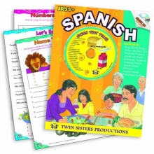Cover art for Spanish 96pg. Workbook & Music CD (Listen and Learn a Language Series, 10) (Spanish Edition)