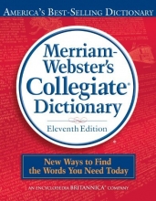 Cover art for Merriam-Webster's Collegiate Dictionary, 11th Edition