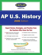 Cover art for Kaplan AP US History 2006