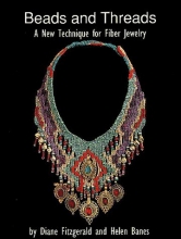 Cover art for Beads and Threads: A New Technique for Fiber Jewelry