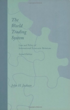 Cover art for The World Trading System - 2nd Edition: Law and Policy of International Economic Relations